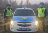 Патрульные спасли жизнь водителю и двум пассажирам в Бурабае